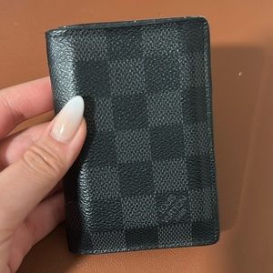 Louis Vuitton Men Wallet Damier Graphite Canvas